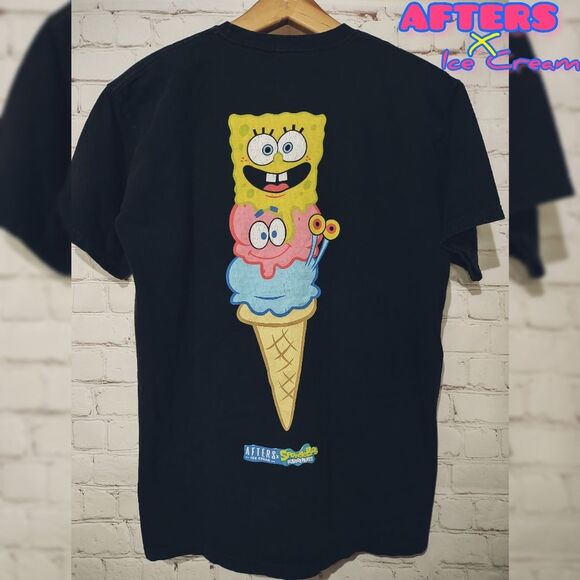 Afters Ice Cream x SpongeBob SquarePants T-shirt - Picture 1 of 7